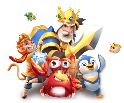 Slot game victory screen with celebratory graphics.